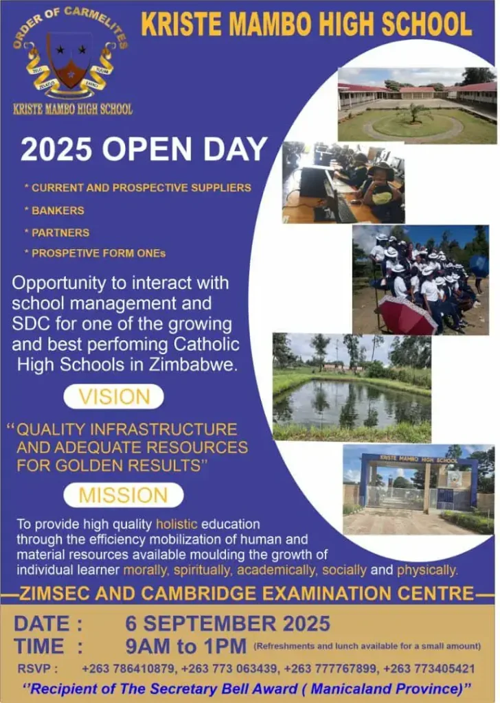 kriste mambo 2025 open day