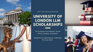 Canon Collins Trust Postgraduate Scholarships 2021/2022