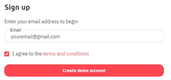 Open Deriv real account