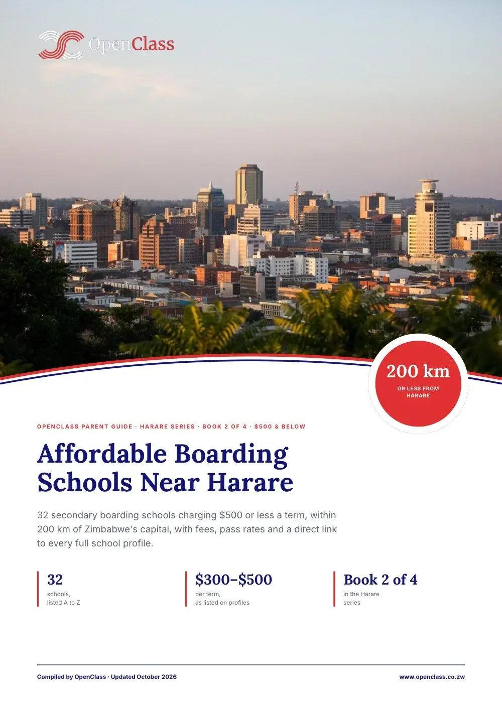 Front cover: Affordable Boarding Schools Near Harare